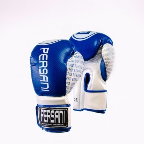 Γάντια Πυγμαχίας & Kick Boxing Carbon Persani σε Μπλέ - Λευκό χρώμα