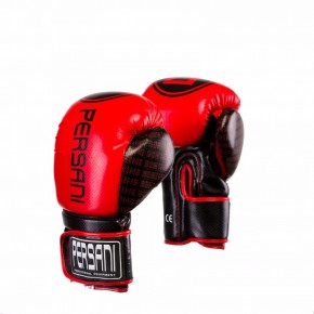 Γάντια Πυγμαχίας & Kick Boxing Carbon Persani σε Κόκκινο - Μαύρο χρώμα